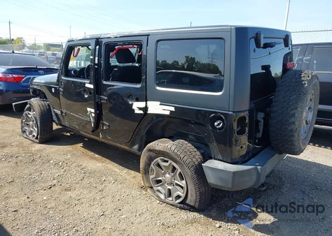 2016 Jeep Wrangler Unlimited Rubicon z USA, uszkodzony, nr VIN 1C4HJWFG8GL218459